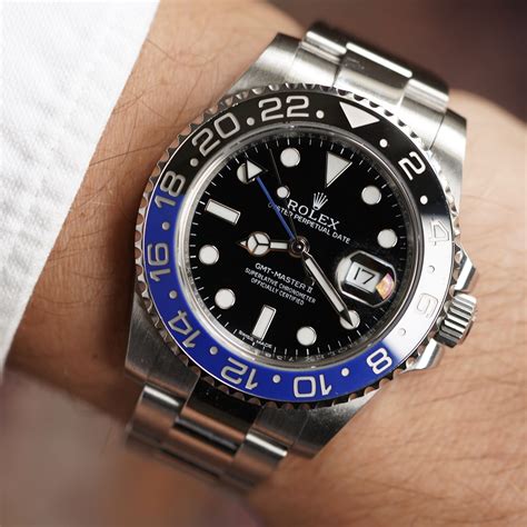 rolex batman gmt history.